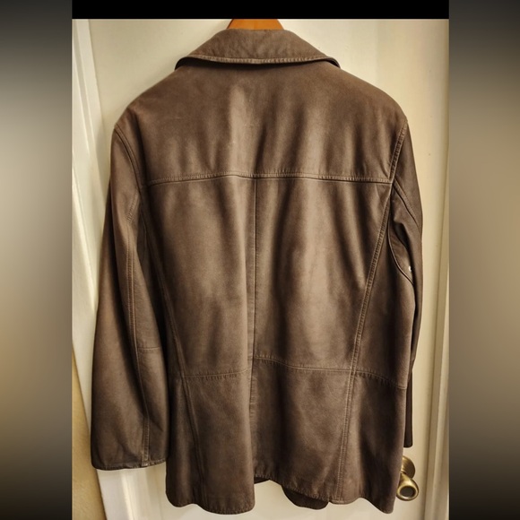 Hugo Boss Nubuk Leather Jacket - Picture 6 of 9